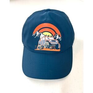 UV Skinz Trucker Baseball Cap Wanderer Mtn Print Adj. Strap